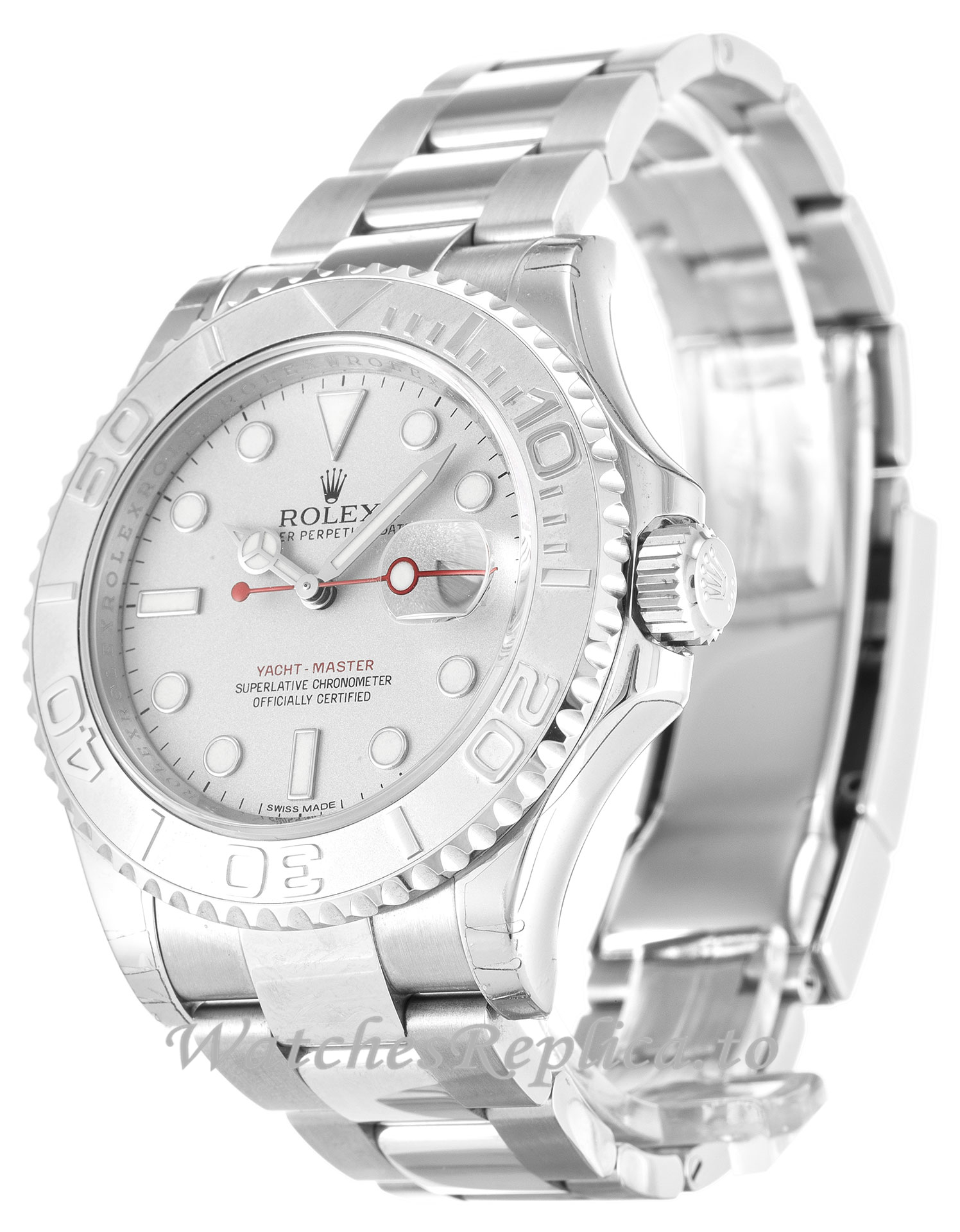 rolex yacht master 40 silver dial
